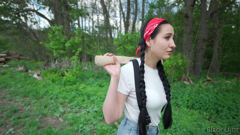 YSP Studio: Lumberjack Girl Masturbates After Hard Work