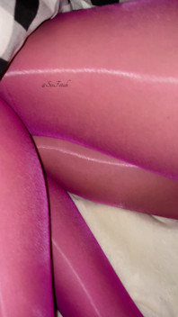 I Can Only Get Out of Bed After My Stockings Are Completely Stained with Semen.