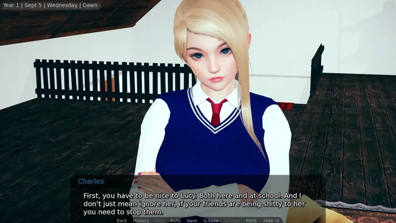 Visual Novels: Conociendo la cafetería Parte 9