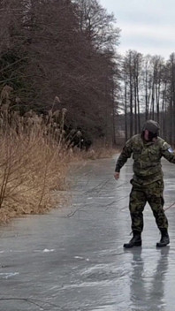 Dray Slave on the Ice