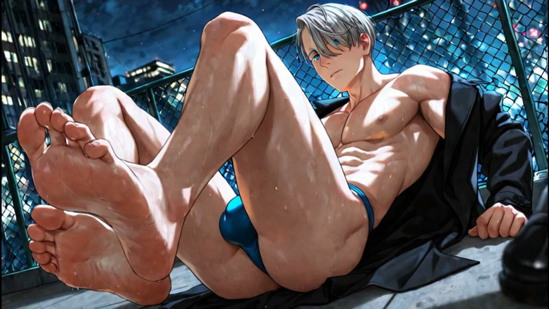 Yaoitube: Yuri en hielo Yaoi - colección de fotos de Viktor