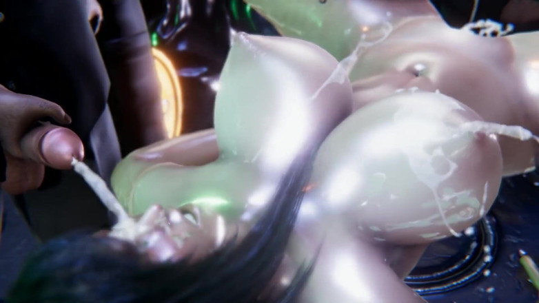 Honey Bttch: Tifa, gangbang torride