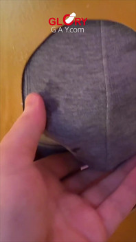 Massive Cock Gloryhole Tongue Makes Him Cum Twice