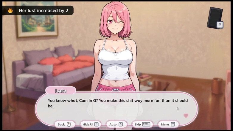 Cumming Gaming: Sám s mojí nevlastní sestrou Tabu Hentai hra ep. 3 líbání...