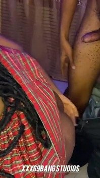 Hood Slut Dominated by Ghetto Cock