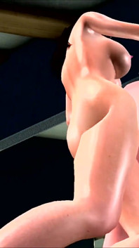 Brunette and Blonde Fucking Hard - Futanari Animation