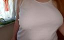 Curly dreams: I Let My Breasts Jiggle