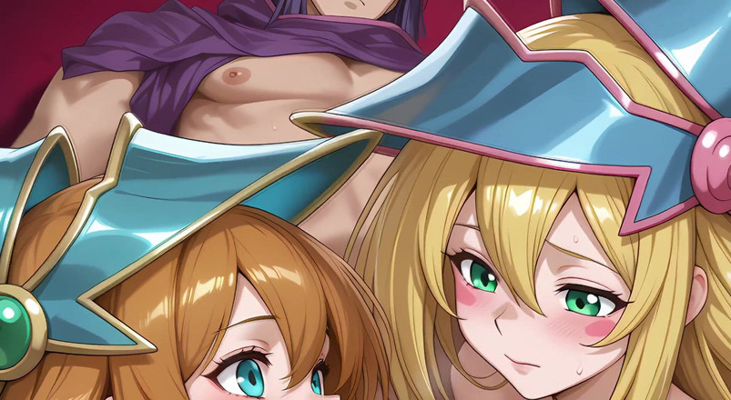 Prznai: Darl sihirbaz kız, sihirbaz valkyria, karanlık sihirbaz (iki kadın bir erkek)...