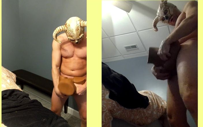 Bald Daddy: Pejantan otot ayah botak meniduri memek hitam dengan keras, membuahi...