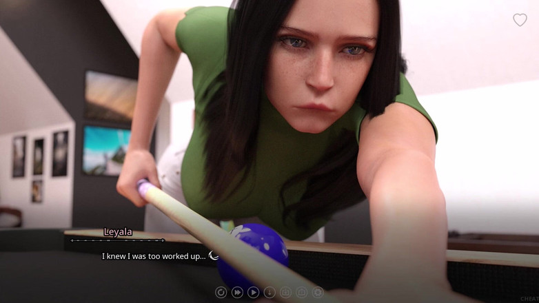 LustSaga: The Seven Realms 9 - Atlas and Leyala Play a Pool Game...