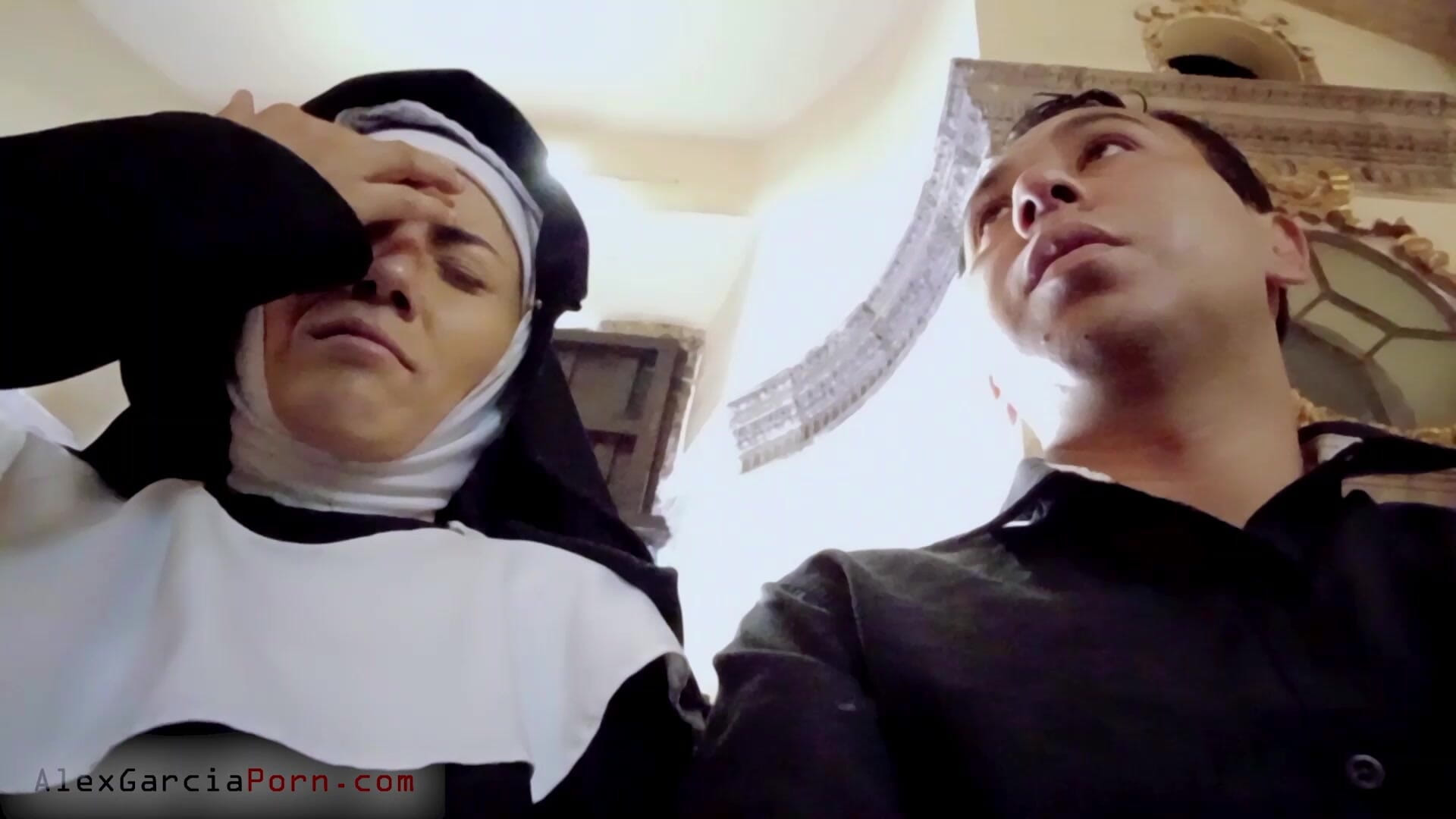 Ccbh Nun Raymunda Pleasures Herself in Her Room with a