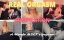 Worshipped by Alex: Compilación de orgasmos reales: los orgasmos de una milf rubia