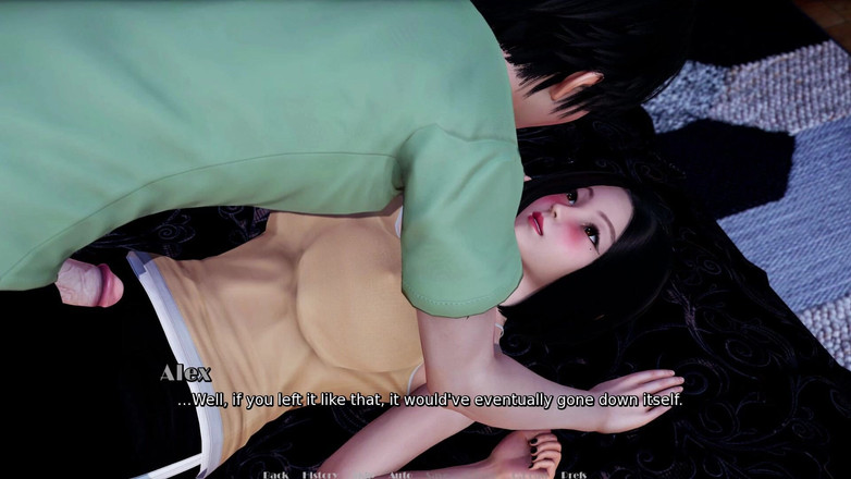 3D Cartoon Porn: Dorința mea reală 14 - Rin îl trezește pe Alex cu o muie...