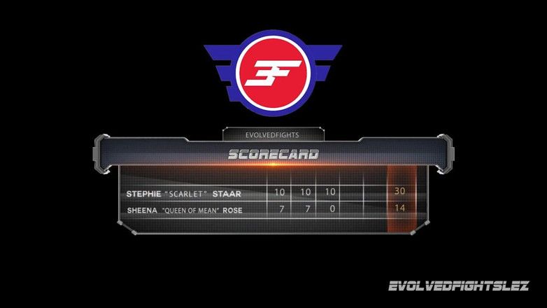 Evolved Fights Lez: 페니반 지배를 위한 쉬나 로즈 vs 계집 Staar