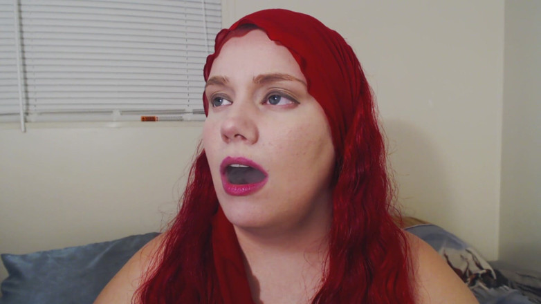 Scarlet Vixen: Popíjení fetiš hraní se sebou