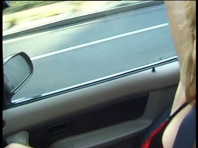 Lucky Cooch: Blonde babe shows amazing natural tits