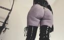 Eva Latexxx: Dominatrix Eva vinyl boots fetish latex pvc mistress goddess kink...