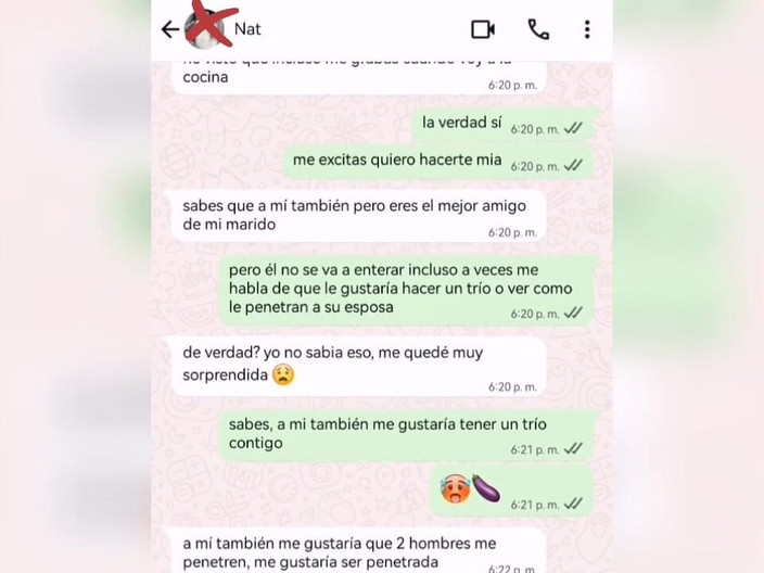 Natasha Caseros: Chat bollente con la moglie del mio amico con un...