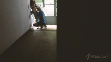 Extremalchiki: Dorm entrance twinks sex