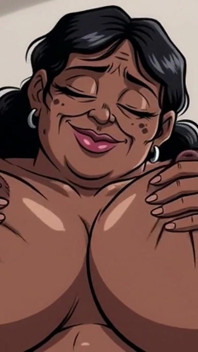 Ai Indian Woman with Big Soft Boobs