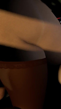 Esmeralda Bend Over on the Bed