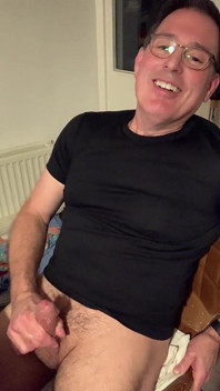 Jerking--off Before Bed at the Table. Nice Ogasm