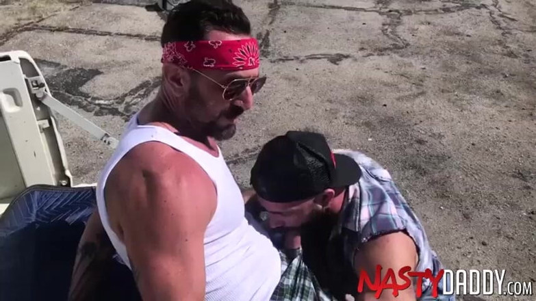 Nasty Daddy: Nastydaddy naughty hunks Jake Nicola and Vince Parker breed