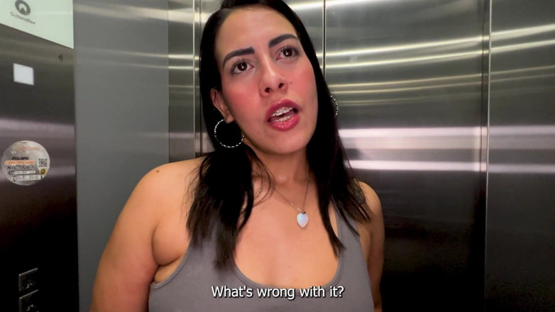 Kylei Ellish: Cuckold Neighbor Fucks Me in the Elevator and Fills My...