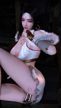 Nữ hoàng cosplay 3d dễ thương gợi cảm ngoại tình với con cu to già