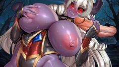 LoveSkySan69Real: Isekai Janken Hero - Bahagian 2 - Main Batang Demon Seksi Oleh Loveskysan