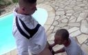 BAD BOYS FUCKERS FROM FRANCE: Latynoski twink zerżnięty przez badboya w basenie pływackim