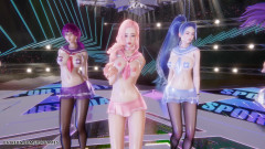 3D-Hentai Games: [mmd] Tajné číslo - Kdo dis sexy stripteas League of Legends necenzurováno...