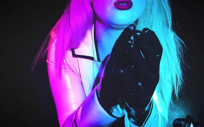 Diana Von Rigg: Latex Glove Worship