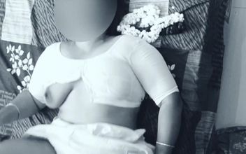 Super Hot Desi Housewife Doggy Style Rough Fucked in White Blouse Pounded Hard
