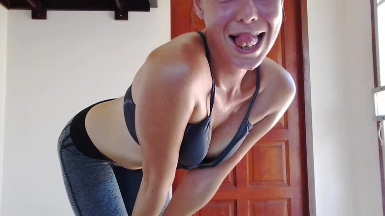 MissAnja_FH: Entrenamiento ultra sudoroso, orgasmos dance + 2