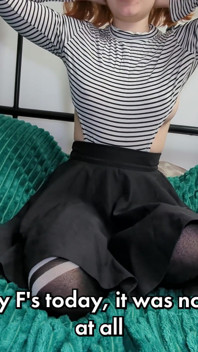 Horny College Girl Asked Her Stepfather to Spank Her for Bad Grades - Dirty Talk