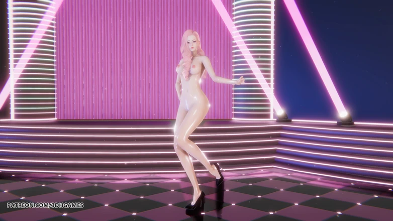3D-Hentai Games: [mmd] Wonder Girls - Tell Me Seraphine Sexy Naked Dance League...