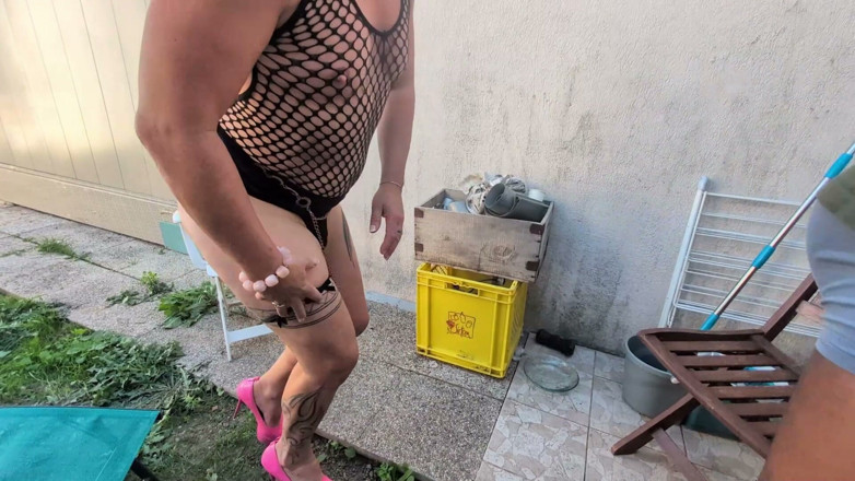 Trans and Co: Sissy Je Tvrdě Šukána Velkým Černým Penisem