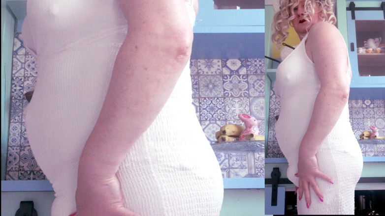 Trans fur bitch: Futa transgirl s velkými prsy a desetipalcovým penisem tančí ve...