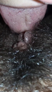 I Eat Her Very Hairy Pussy and Quickly Bring Her to Orgasm