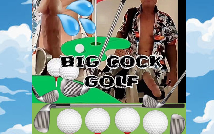 Biggyshots: Grosse bite, éjaculation au golf