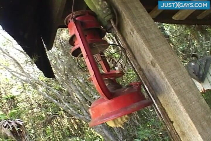 Just X Gays bareback: Senza preservativo nella foresta
