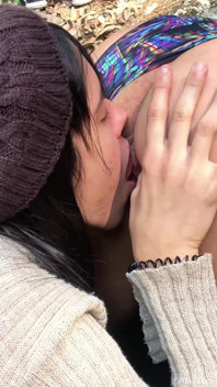 Wifebucket Amateurs - My Girlfriend Seduced Her Girlfriend in the Woods