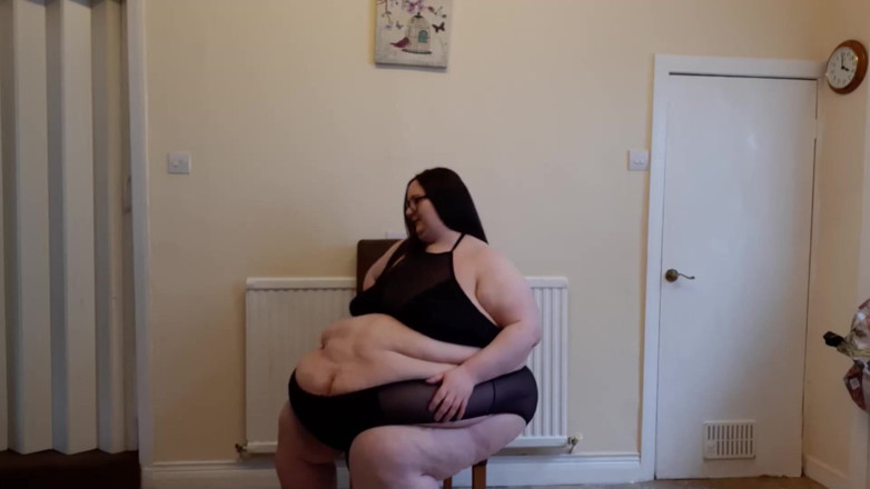 SSBBWLadyBrads: Thử đồ lót mới