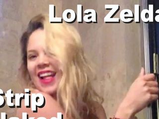 Edge Interactive Publishing: Lola Zelda脱光衣服并洗澡