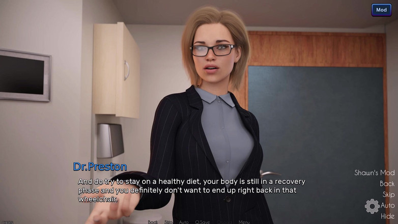 3D Cartoon Porn: 觉醒3 - 护士朱丽叶在泽维尔的鸡巴上摩擦她湿润的阴户