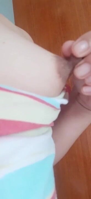Fuck it hard: Playing nipples, asian sweet babe