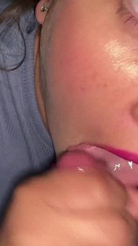 Getting Milk From My Friend and He Gives Me Everything in My Mouth Very Delicious