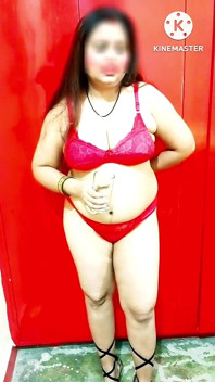 Pankhuri Kunal Red Lingerie for Birthday Party