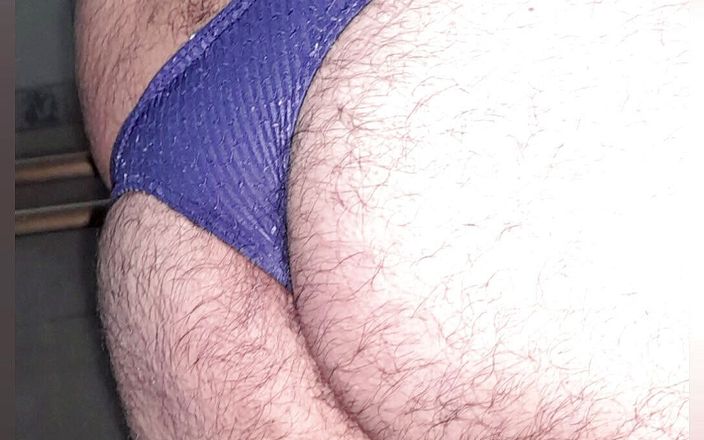 Sexy man underwear: Masturbation anale et éjaculation juteuse